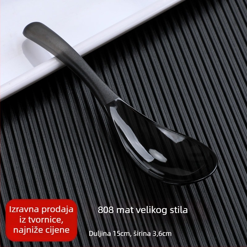 Jednokratne plastične žlice za Bibimbap, pakiranje 100 kom, za dostavu, nisu sigurne za mikrovalnu