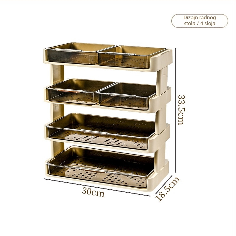 Stolni okretni organizator za voće i užine | plastika | marka With Lemon | šifra proizvoda YN-5950 | moderan stil
