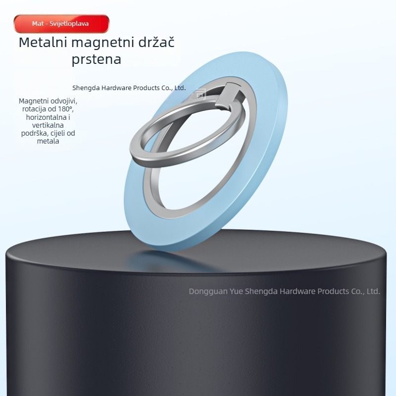 MagSafe držač za telefon s prstenom – metalni stolni držač, ultra-tanki, univerzalni