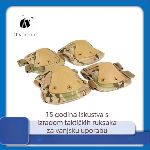 Koljena zaštita s tvrdim kućištem – EVA materijal, Oxford platno, za odrasle, za planinarenje, vožnju biciklom, hodanje i penjanje