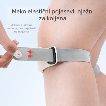 Silikonni Pojas Patelle Koljena – Profesionalna Zaštita Koljena za Trčanje i Kuglačke Sportove (Zaštita Koljena, Silikon, Poliester)