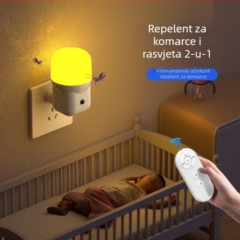Chiman LED lampa protiv komaraca, spojna na mrežu, pokrivenost 10㎡, lovna zamka svjetlosnim zrakom (izbacivački tip), kućište PC-a, tajmer