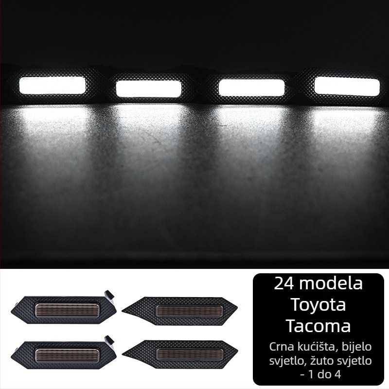 24-model Toyota Tacoma srednje rešetke LED dnevna svjetla, 0,5W