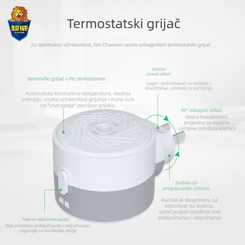 Električno tekuće sredstvo za odboj komaraca – Mugwort miris, blaga formula, jedna boca, 24 komada u kutiji, broj registracije pesticida Wp20120071.