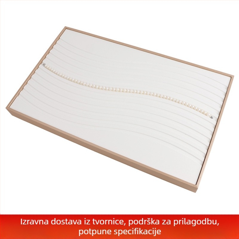 Stalak za prikazivanje bisera – integrirani stil, jedan sloj, spojna izrada, stolni prikaz