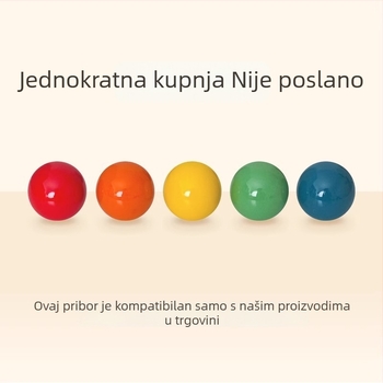 Keramička kružna ručica za policu za knjige, moderni minimalistički stil, SGBS-001