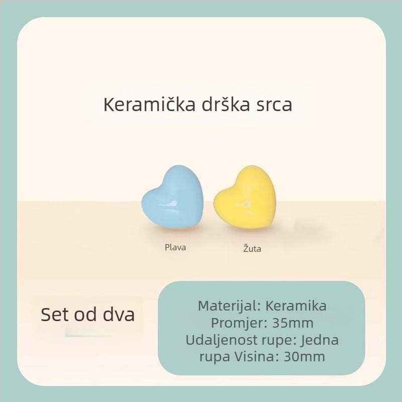 Keramička kružna ručica za policu za knjige, moderni minimalistički stil, SGBS-001