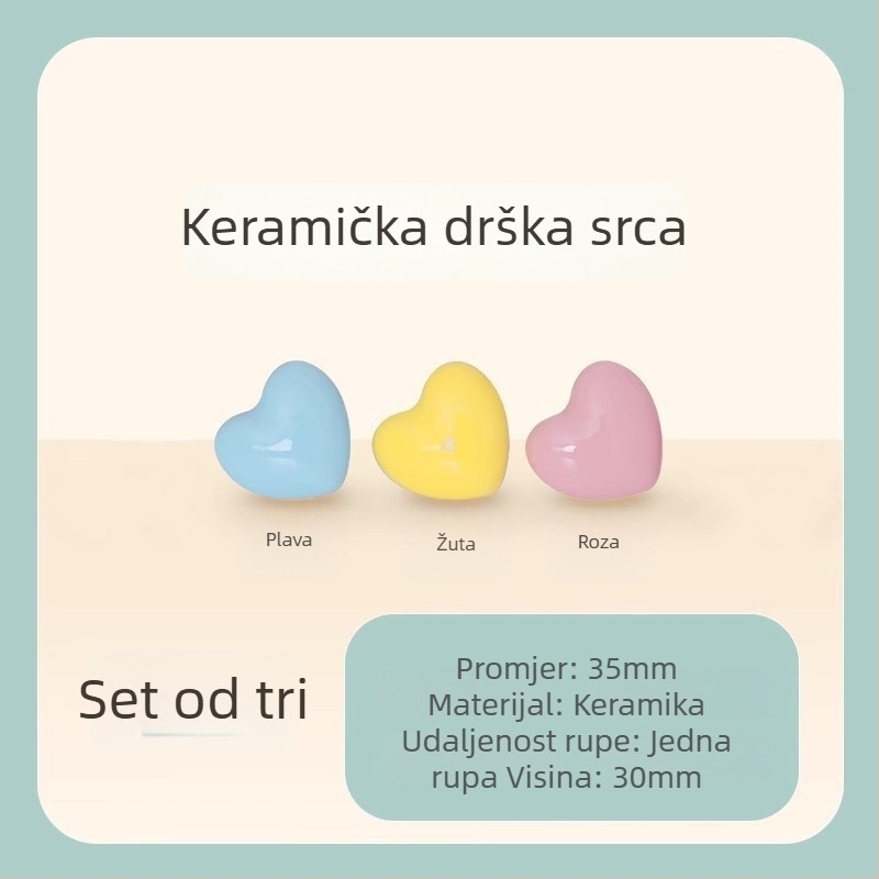 Keramička kružna ručica za policu za knjige, moderni minimalistički stil, SGBS-001