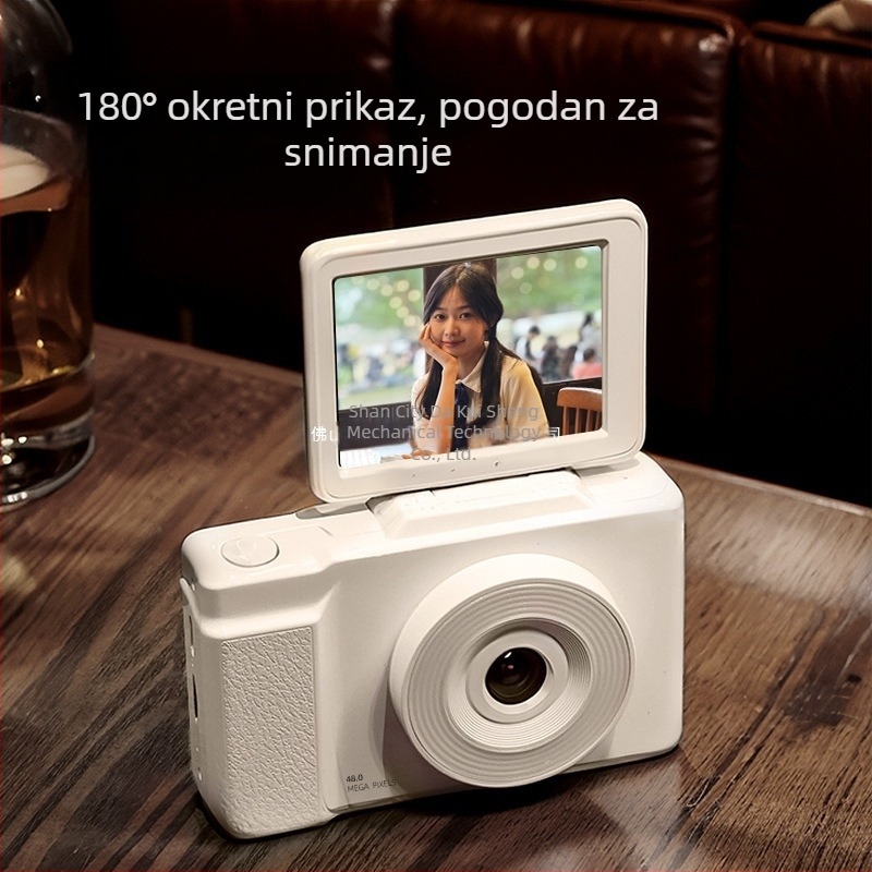 Yimio bezzrkadlovka s preklopnim zaslonom, senzor 1/1.7 inča, 10–12 MP, 42x optički zoom, zamjenski objektiv, HD LCD zaslon
