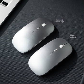 Diansen 8898 Bežična Bluetooth myš s 3 tipke, 1600 DPI, Plug-and-Play za MacBook