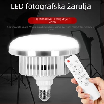 Fotografsko osvjetljenje za popunu – snaga izvora svjetla 6500, 220V, model 015, vertikalno korištenje, višestupanjsko podešavanje
