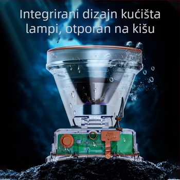 LED čelna lampica za podvodno fotografiranje, vodootporna, 10000mAh, 300W, domet 500 m+