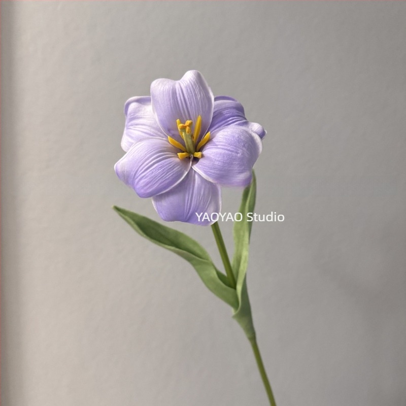 PU tulip umjetni cvijet, ručno oblikovan, svadbena dekoracija i rekviziti za fotografije