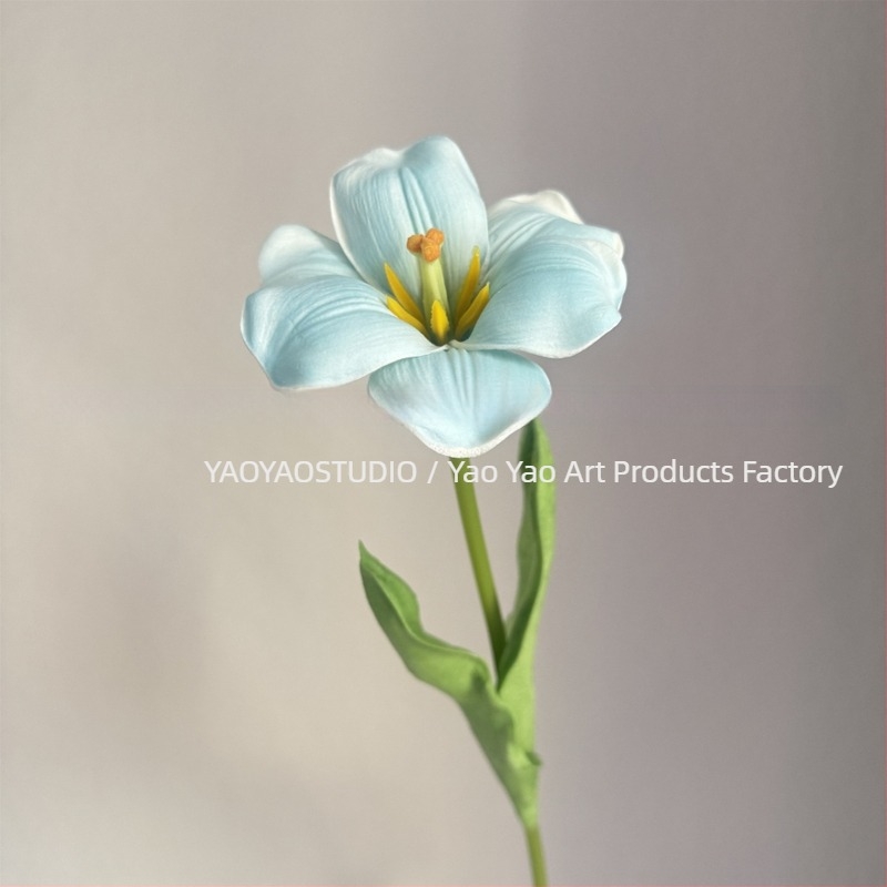 PU tulip umjetni cvijet, ručno oblikovan, svadbena dekoracija i rekviziti za fotografije