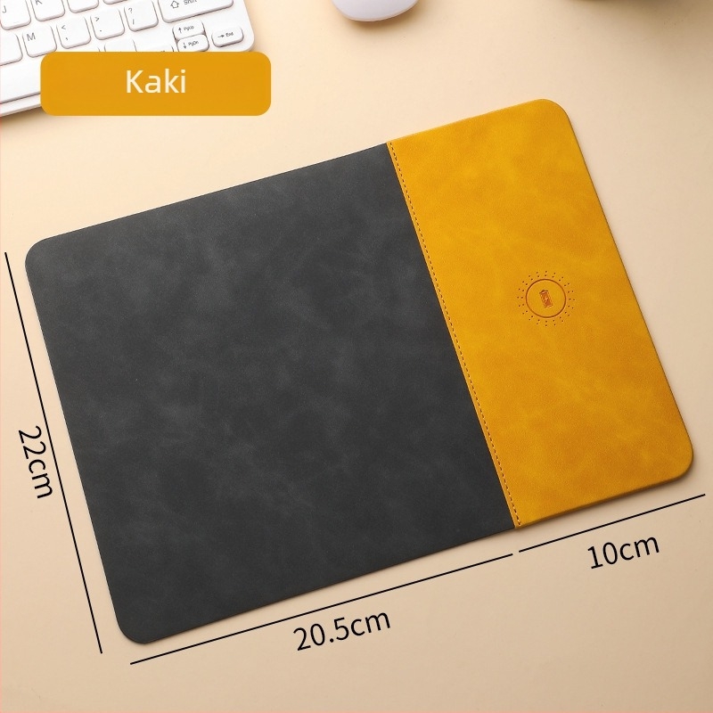 Podložnica za miš s bežičnim punjenjem, PU materijal, jednostrani, prilagodba dostupna