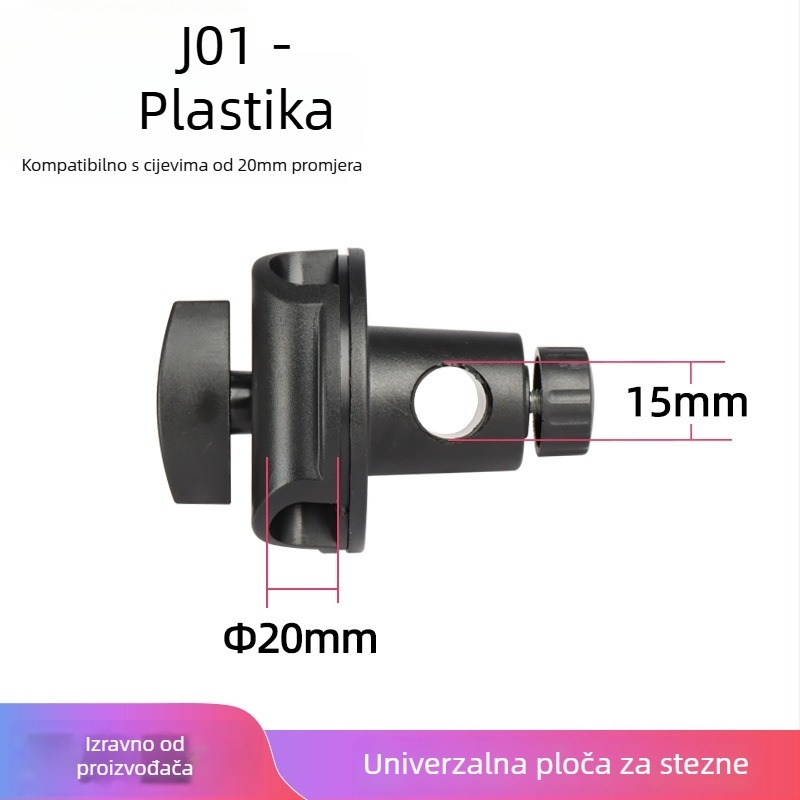 Fotografski stalak za stolnu i podnu fotografiju – plastično-metalna konstrukcija, nosivost 6–10 kg, kompatibilan s podnim i stolnim stalcima