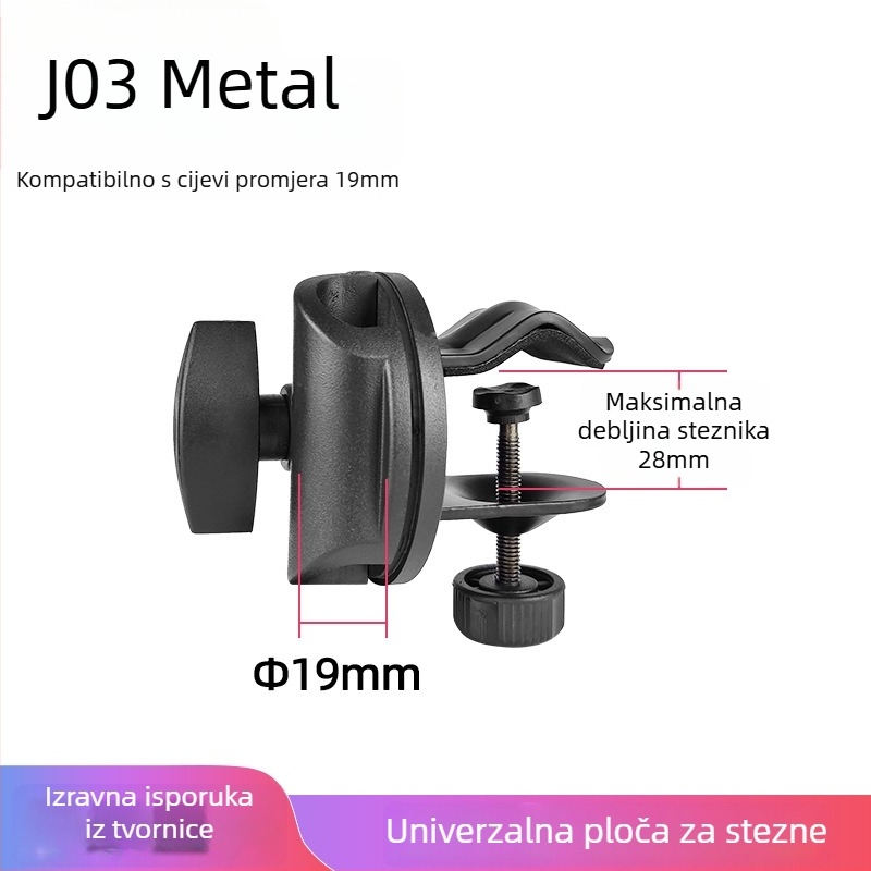 Fotografski stalak za stolnu i podnu fotografiju – plastično-metalna konstrukcija, nosivost 6–10 kg, kompatibilan s podnim i stolnim stalcima