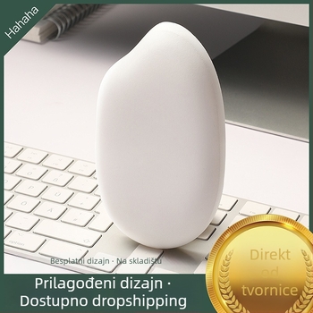 Podloga za miš s podrškom zgloba – DM-001, gumena podloga, OEM prilagodba, mogućnost tiskanja logotipa