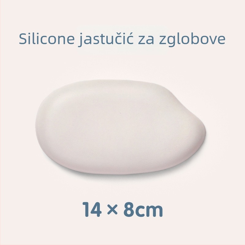 Podloga za miš s podrškom zgloba – DM-001, gumena podloga, OEM prilagodba, mogućnost tiskanja logotipa