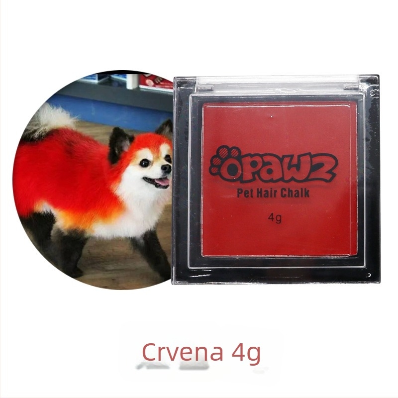 Puder za bojanje dlake pasa — Small Paw Print, paket 50 komada