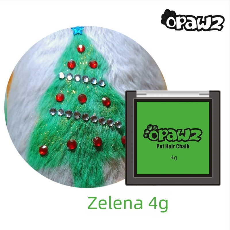 Puder za bojanje dlake pasa — Small Paw Print, paket 50 komada