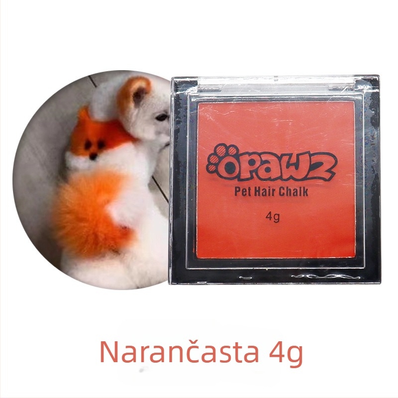 Puder za bojanje dlake pasa — Small Paw Print, paket 50 komada