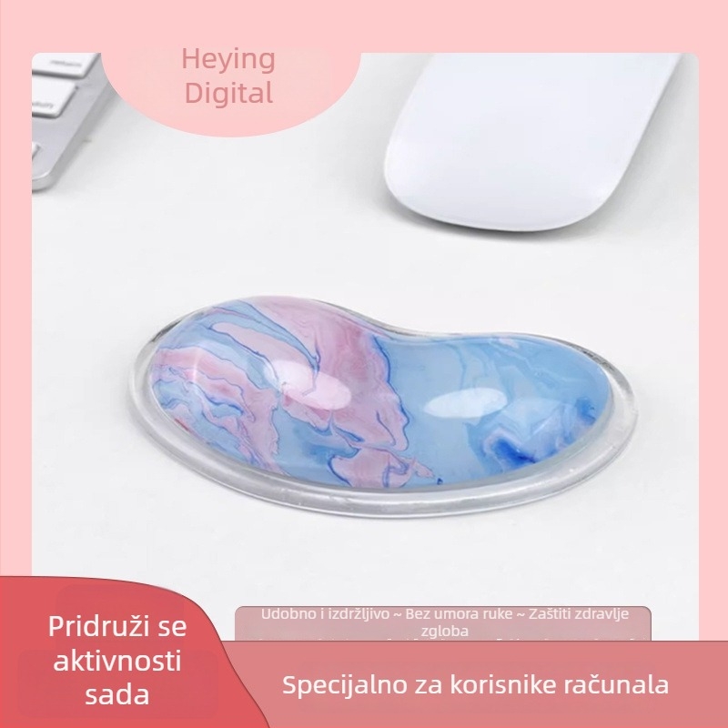 Podložak za zglobove za tipkovnicu, prirodni kaučuk, jednobojna podloga za igru, bez logotipa