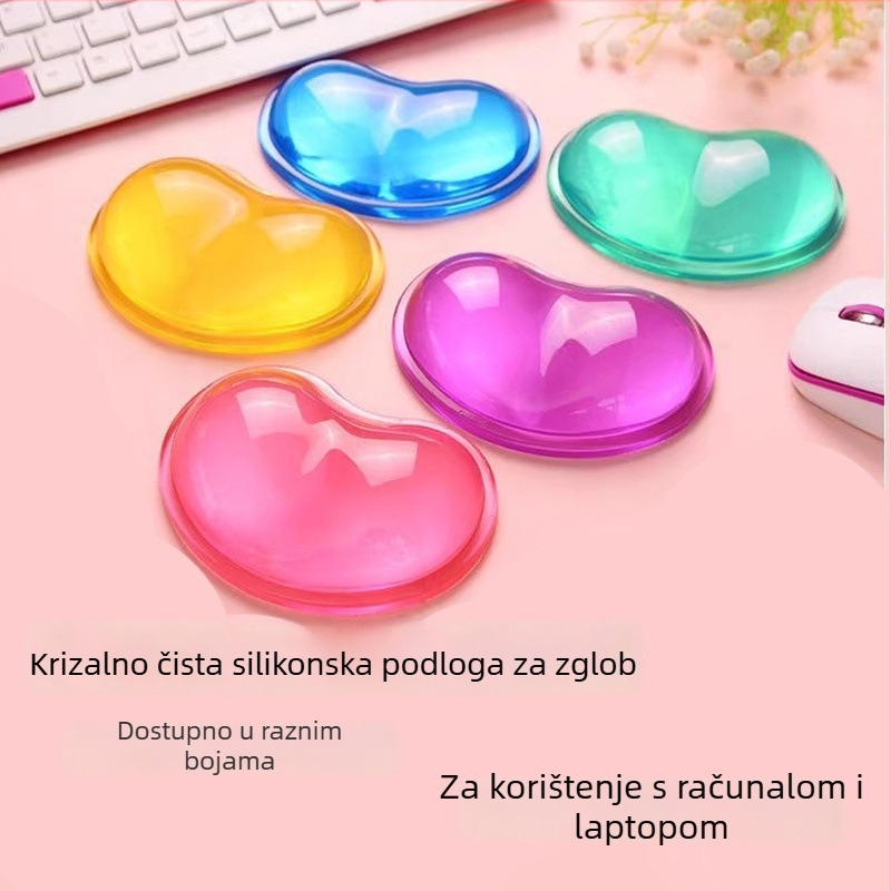 Podložak za zglobove za tipkovnicu, prirodni kaučuk, jednobojna podloga za igru, bez logotipa