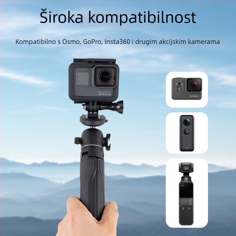 Komplet brzog otpuštanja baze za sportske kamere (Insta360) — najlonsko tijelo, otisnuto logo, Xiletu pakiranje, nacionalna garancija