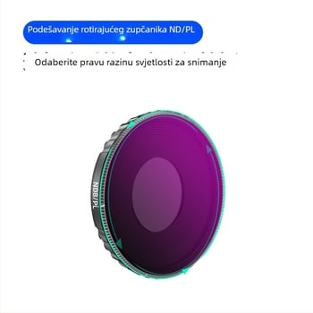 Set filtara za Dajiang Action5Pro/4 s CPL polarizatorom i ND8/16/32/64 filtrima