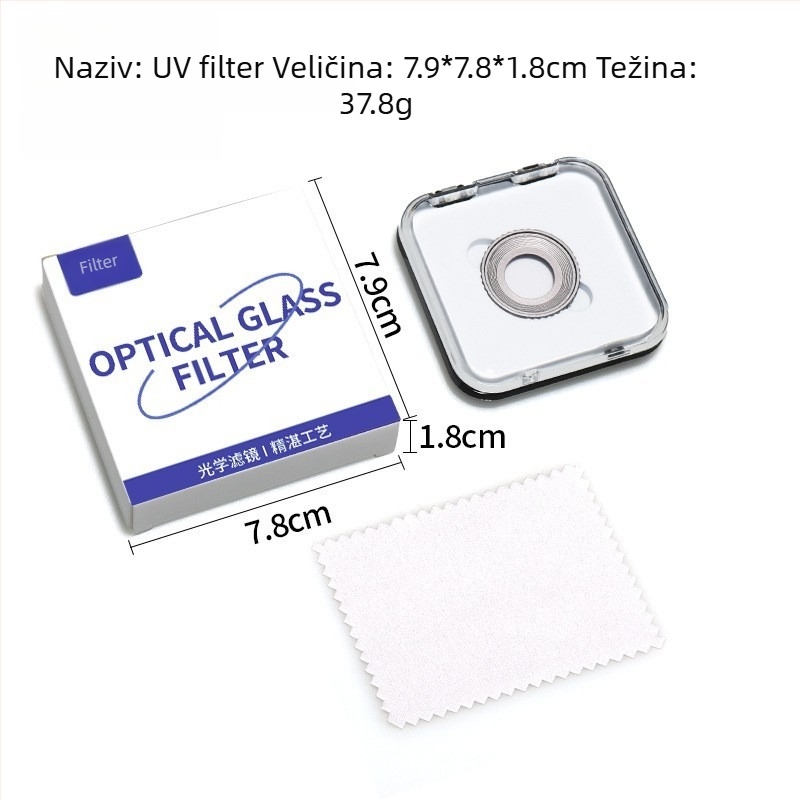 Set filtara za Dajiang Action5Pro/4 s CPL polarizatorom i ND8/16/32/64 filtrima