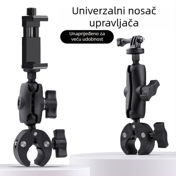 Držač za upravljač za telefon i akcijsku kameru – univerzalni klip