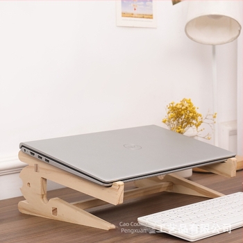 Peng yao drveni držač za laptop – sklopiva stolna podrška, prilagodljiva prema crtežima