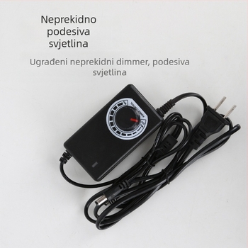 LED studijska svjetlosna ploča, 25W, 110-240V, promjenjiva jačina svjetla