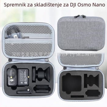Torba za pohranu akcijske kamere Osmo Nano – PU materijal, 166 g, kompatibilna s Osmo Nano
