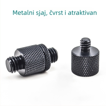 Vijak za kameru, konverzijski 1/4, aluminijska legura, nosivost 2–5 kg, masa 0,0084 kg