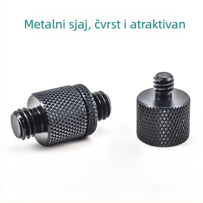 Vijak za kameru, konverzijski 1/4, aluminijska legura, nosivost 2–5 kg, masa 0,0084 kg