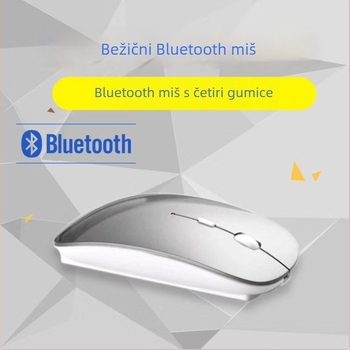 HP-008 Optička Bluetooth miša, 1600 DPI, USB sučelje, domet 10 m, ergonomski dizajn