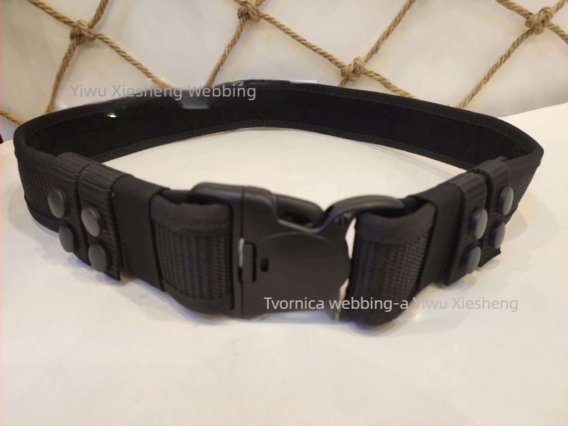 Xiesheng Višenamjenski Taktički Pojas A – Osmo-dijelna Skup Sigurnosne Opreme za Patrolu, Pojas od Najlona Oxford Kanvas, Plastična Kopča, Zaključavanje Mehanizam, Širina >4 cm, Individualno Pakirano