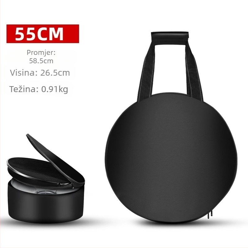 Radome s mrežom sa šesterokutnim uzorkom za studijsko osvjetljenje, aluminijska legura