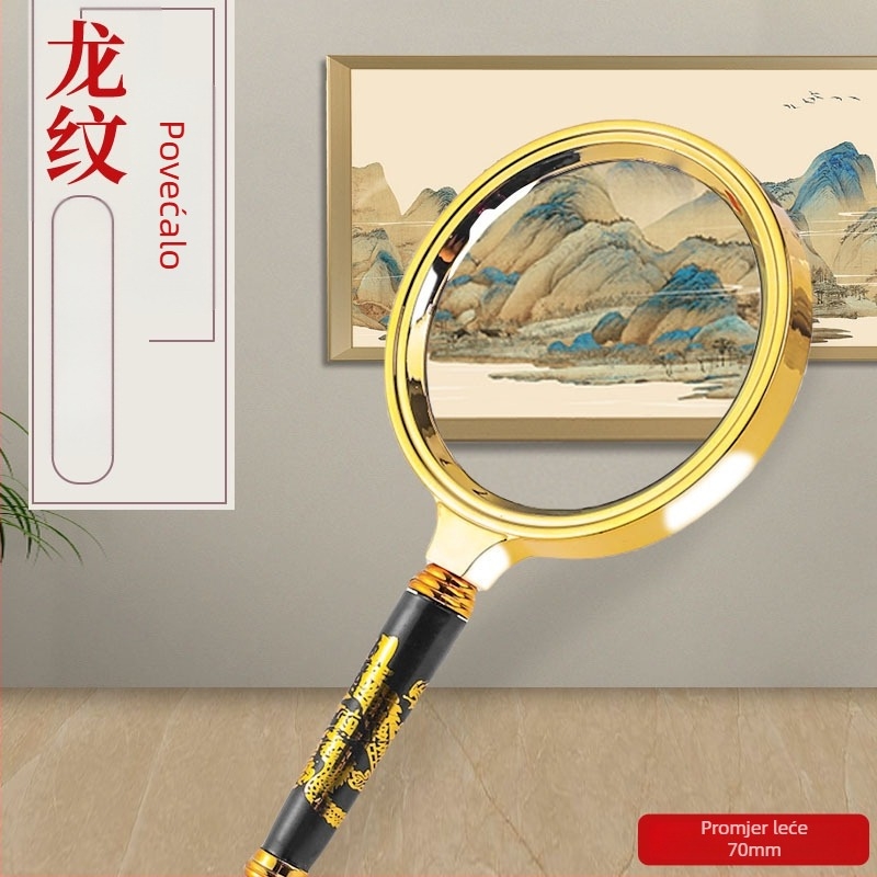 100x povećalo, Ultra HD, višenamjenska lupa za starije osobe, za čitanje na pametnom telefonu i knjigama