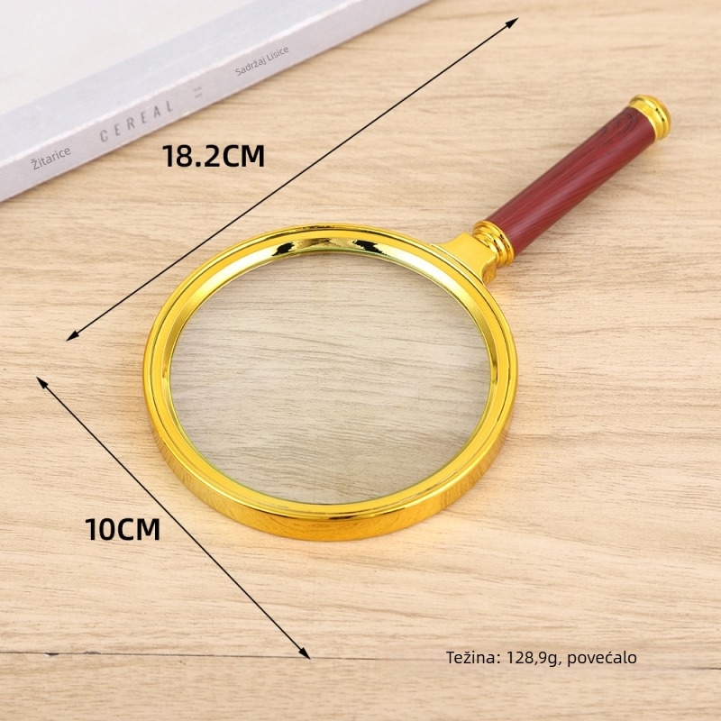 100x povećalo, Ultra HD, višenamjenska lupa za starije osobe, za čitanje na pametnom telefonu i knjigama