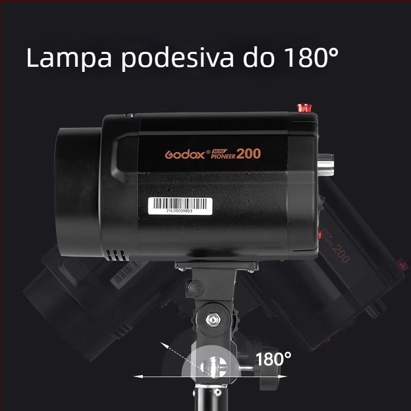 Baza za fotografsku bljeskalicu, 200W, navojni nosač, kompatibilna SK400II i SL60