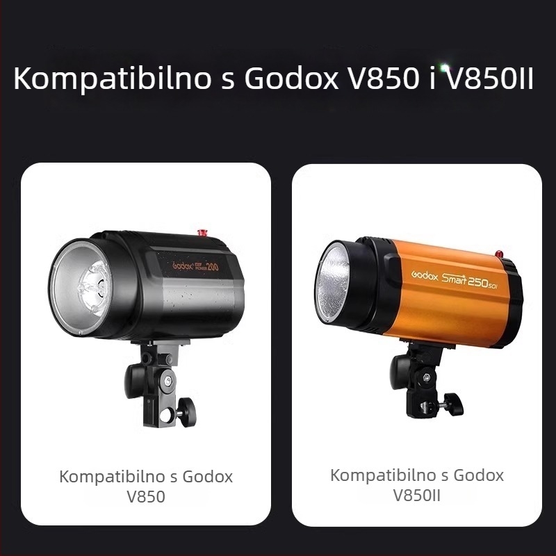 Baza za fotografsku bljeskalicu, 200W, navojni nosač, kompatibilna SK400II i SL60
