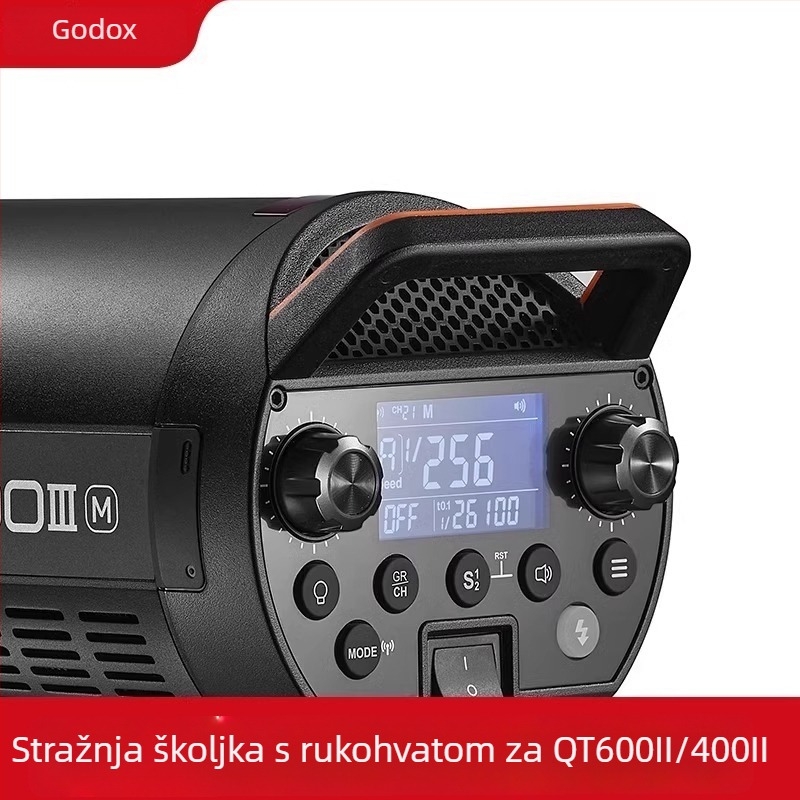 Baza za fotografsku bljeskalicu, 200W, navojni nosač, kompatibilna SK400II i SL60