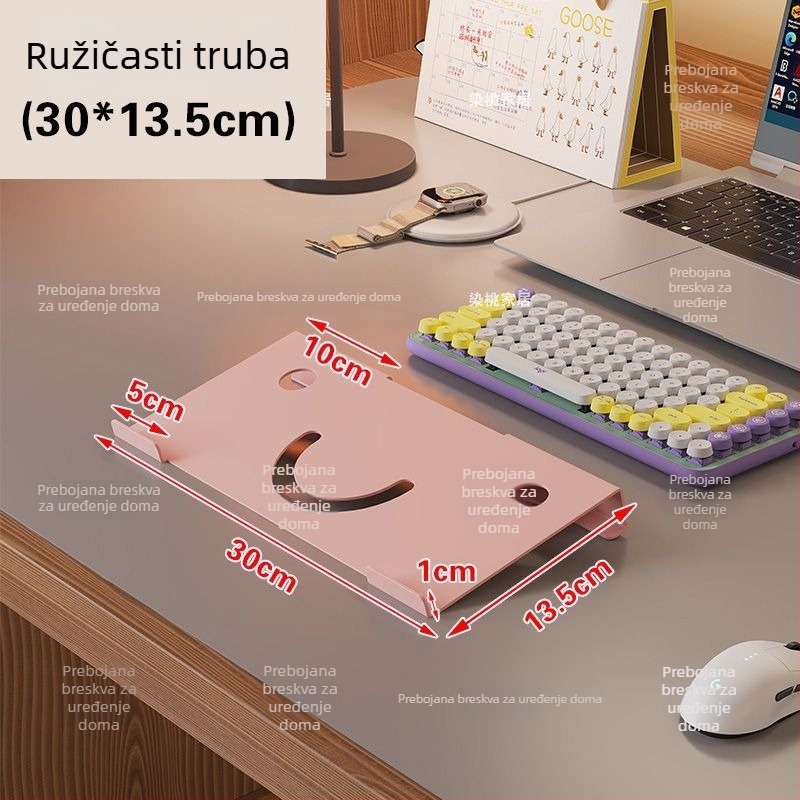 Držač za tipkovnicu za podizanje na stolno računalo – plastika, rotirajući dizajn, marka Source Library, lansiran srpanj 2024.