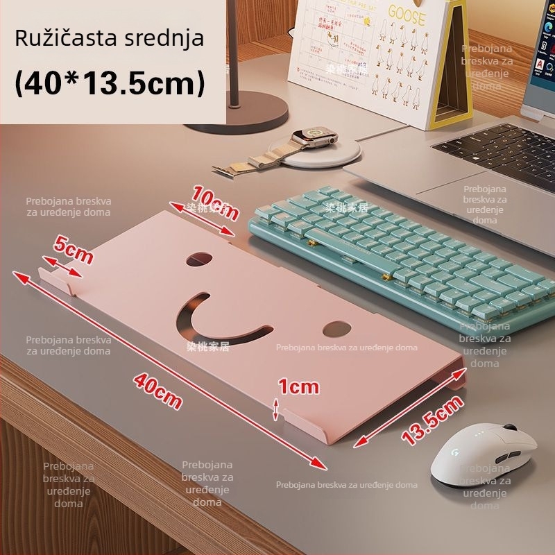 Držač za tipkovnicu za podizanje na stolno računalo – plastika, rotirajući dizajn, marka Source Library, lansiran srpanj 2024.