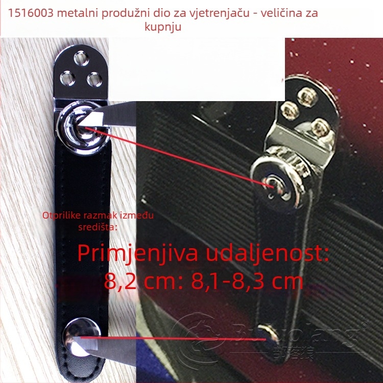 Bellows Buckle za akordeon – koža goveda, model 1516003, BULUOLANG, pribor za zapadne tipkovničke instrumente