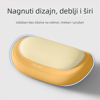 Unique pamukasta uredska jastučnica za dremanje uz stol — podrška za glavu i jastučić za struk — višenamjenska