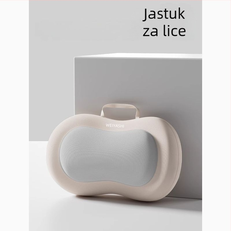 Unique pamukasta uredska jastučnica za dremanje uz stol — podrška za glavu i jastučić za struk — višenamjenska